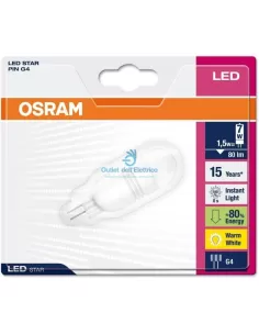Osram PM7WWG4 Para-LED-Stift 1,5 W WW 12 V G4 2